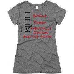 Ladies Slim Fit Super Soft Triblend Tee