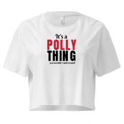 Ladies Festival Cali Crop Top Tee