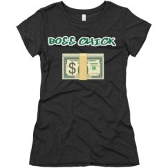 Ladies Slim Fit Super Soft Triblend Tee