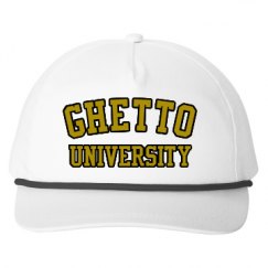 Snapback Five-Panel Rope Hat