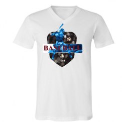 Unisex V-Neck Jersey Tee