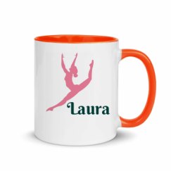 11oz Ceramic Mug with Color Inside