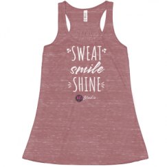 Ladies Flowy Racerback Tank