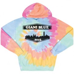 Unisex Tie-Dye Fleece Hoodie