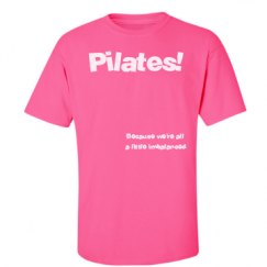 Unisex Ultra Cotton Safety Neon Crewneck Tee