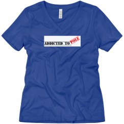 Ladies Relaxed Fit V-Neck Tee