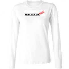 Ladies Relaxed Fit Basic Long Sleeve Tee