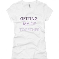 Ladies Slim Fit Basic Promo Jersey Tee