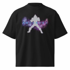 Unisex Organic Oversized High Neck T-Shirt