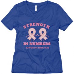 Ladies Relaxed Fit V-Neck Tee