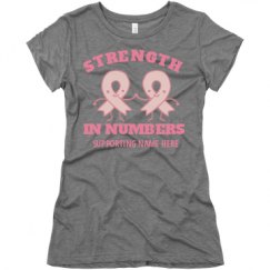 Ladies Slim Fit Super Soft Triblend Tee