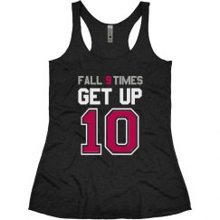 FALL 9 TIMES GET UP 10