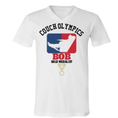 Unisex V-Neck Jersey Tee