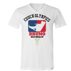 Unisex V-Neck Jersey Tee