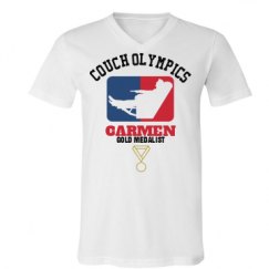 Unisex V-Neck Jersey Tee