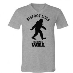 Unisex V-Neck Jersey Tee