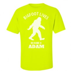 Unisex Ultra Cotton Safety Neon Crewneck Tee