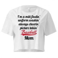 Ladies Festival Cali Crop Top Tee