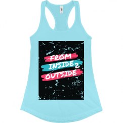 Ladies Slim Fit Racerback Tank Top