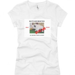 Ladies Slim Fit Basic Promo Jersey Tee