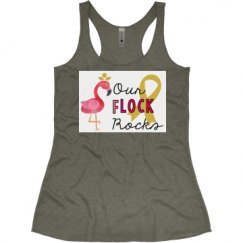 Ladies Slim Fit Super Soft Racerback Triblend Tank