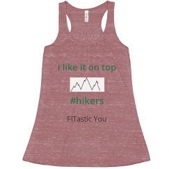 i like it on top Flowy Tank