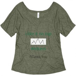 Ladies Flowy Slouchy Tee