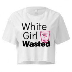 Ladies Festival Cali Crop Top Tee