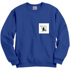 Unisex Film and Foil Crewneck Sweatshirt