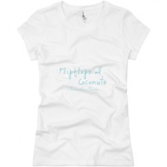 Ladies Slim Fit Basic Promo Jersey Tee