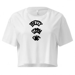 Ladies Festival Cali Crop Top Tee