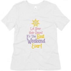 Ladies Relaxed Fit Super Soft Triblend Tee