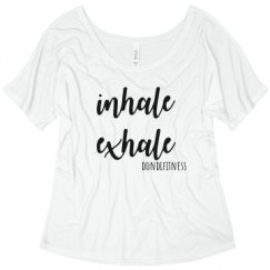 Ladies Flowy Slouchy Tee