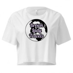 Ladies Festival Cali Crop Top Tee