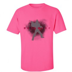 Unisex Ultra Cotton Safety Neon Crewneck Tee