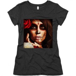 Ladies Slim Fit Super Soft Triblend Tee