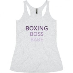 Ladies Slim Fit Super Soft Racerback Triblend Tank