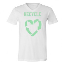 Unisex V-Neck Jersey Tee