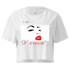 Ladies Festival Cali Crop Top Tee