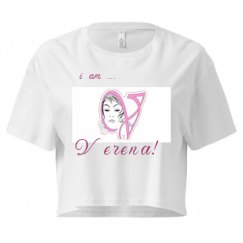 Ladies Festival Cali Crop Top Tee