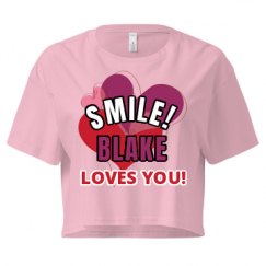 Ladies Festival Cali Crop Top Tee