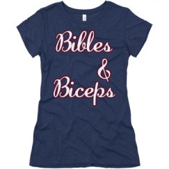 Ladies Slim Fit Super Soft Triblend Tee