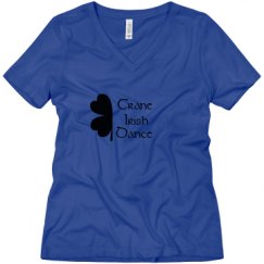 Ladies Relaxed Fit V-Neck Tee