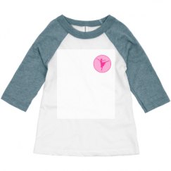 Toddler 3/4 Sleeve Raglan Tee