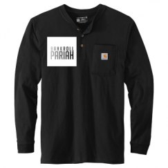 Unisex Carhartt Long Sleeve Henley Tee 