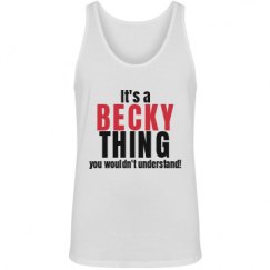 Unisex Jersey Tank Top