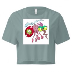 Ladies Festival Cali Crop Top Tee