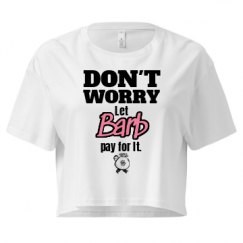 Ladies Festival Cali Crop Top Tee