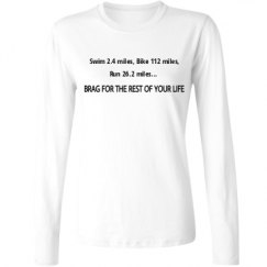 Ladies Relaxed Fit Basic Long Sleeve Tee