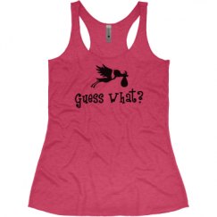 Ladies Slim Fit Super Soft Racerback Triblend Tank